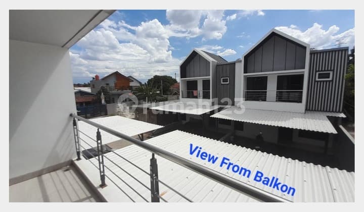 Rumah Baru Dlm Mini Cluster Luas Tanah 107, Semi Furnish Dekat LRT Harjamukti