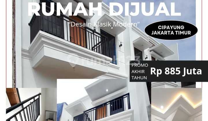 Cluster Cipayung Dekat Halim & Tmii - Harga 800 Jutaan, SHM, Pbg