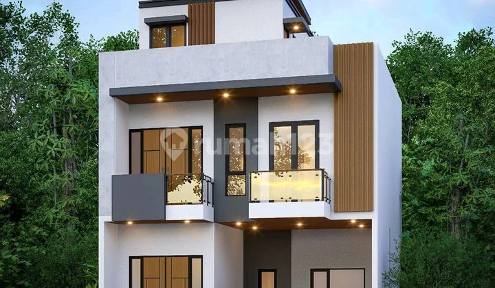 Rumah Cluster 2,5 Lantai Rooftop On Progres