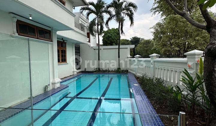 Rent House At Pd Indah 2 Lt Luas 450m² Lb 550m² Furnished 06.24