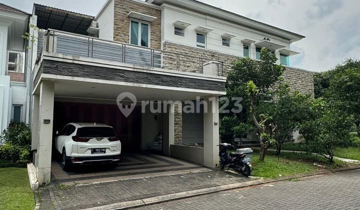Hot Sale Rumah Lt.625 M2 Semi Furnished Di Cluster Exlusive De Park Bsd, Bsd City