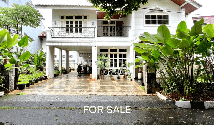 Nice secondary house with spacious yard, affordable in Lebak Bulus, South Jakarta