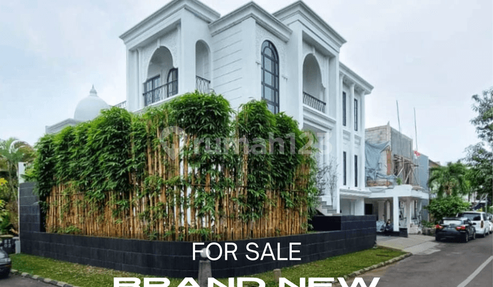 Rumah baru dibangun mewah full furnished di bintaro jaya tangsel