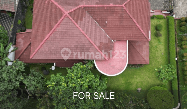 Rumah lama mewah siap huni di villa duta bogor