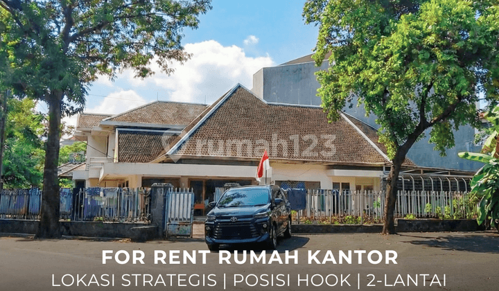 Rumah Kantor 2 Lantai Posisi Hook Lokasi Premium Kebayoran Baru