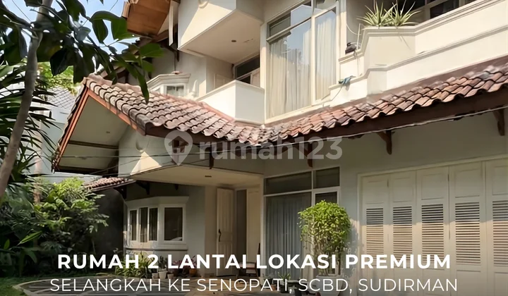 Rumah Secondary 2 Lantai Hadap Timur di Lokasi Premium Selong