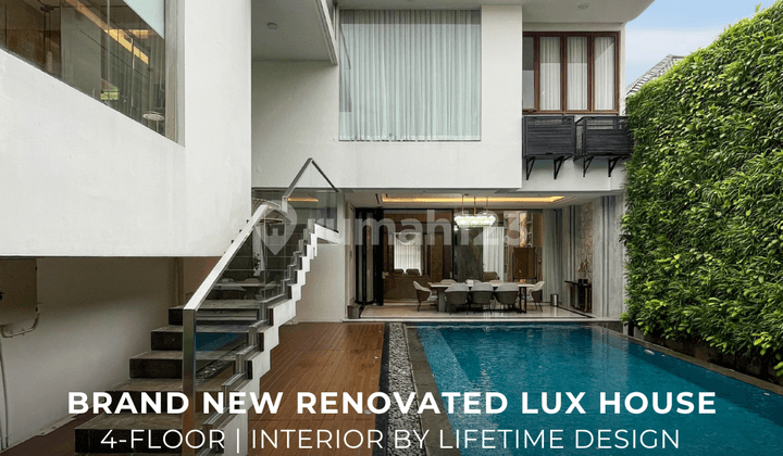 Rumah Baru Mewah Siap Huni By Lifetime Design di Pondok Indah
