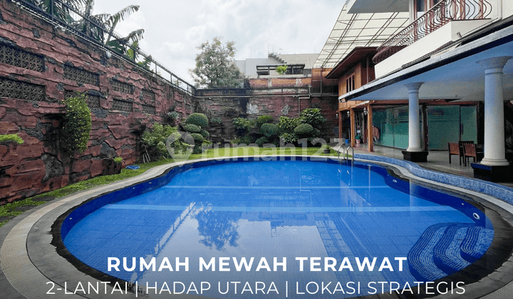 Well-Maintained 2-Story North-Facing House in Kebayoran Lama