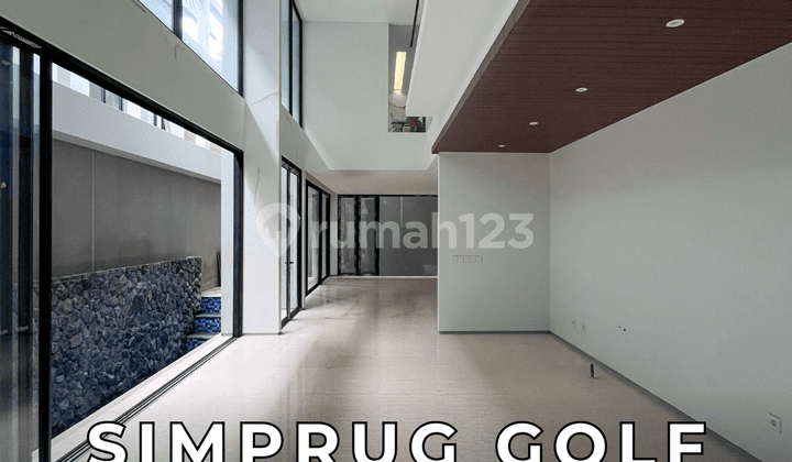 Townhouse Baru 3 Lantai Dalam Komplek Premium di Simprug Golf