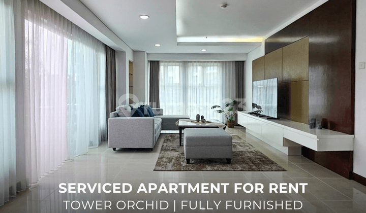 Apartemen Pondok Indah Golf 3 Bedroom Tower Orchid Full Furnished