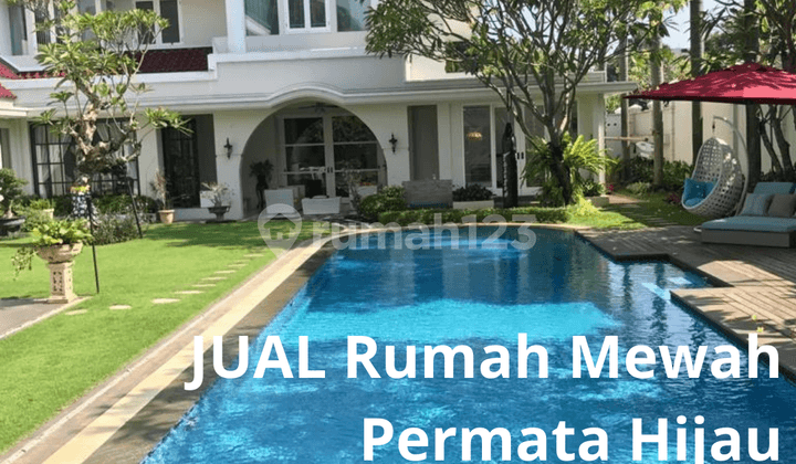 Jual Rumah Mewah At Permata Hijau Luas 1381sqm,harga 98 Milyar