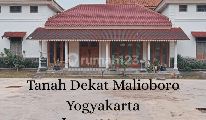 Jual Termurah Tanah Luas 1386Sqm,Dekat Malioboro Yogyakarta Harga 18.5M