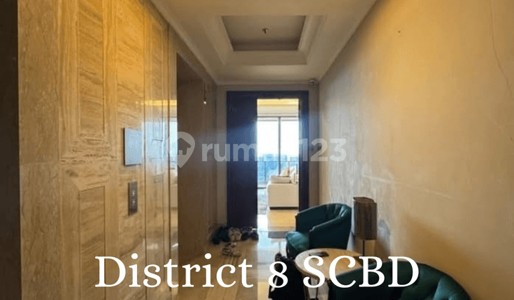 Jual Cepat Apartment District 8 Scbd Luas 153Sqm,Harga 9.5M Nego