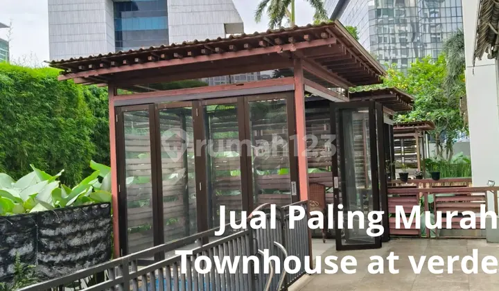 Jual Paling Murah Town House at Verde Kuningan Luas 220sqm,harga 725M nego