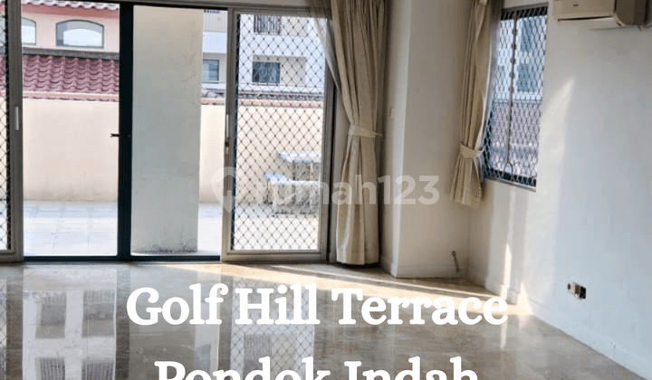 Jual Cepat Apartment Golf Hill Terrace Pondok Indah,Luas 180Sqm,Harga 54