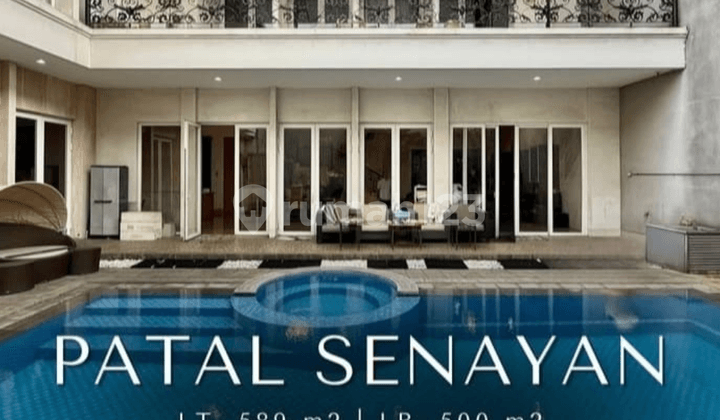 Jual House at Patal Senayan Luas 589sqm,harga 43M nego