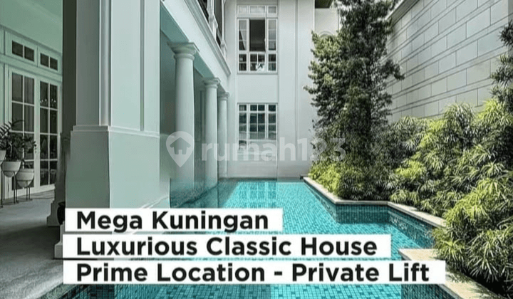 Jual Brand New House at Mega Kuningan Luas 1100sqm,harga 51M nego