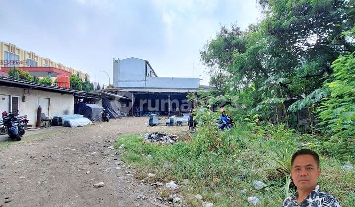 DIJUAL TANAH KOMERSIAL DI JL KH HASYIM ASHARI CIPONDOH