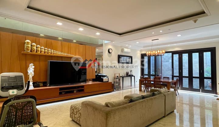 Rumah Mewah Full Furnished Dalam Komplek Cipete Utara Kebayoran Baru, Jakarta Selatan