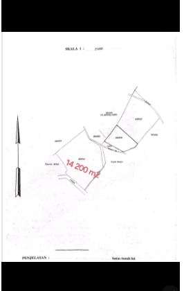 Land for lease at Bedugul Tabanan
