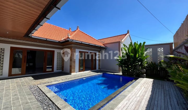 New Villa with 3 Bedrooms and 1 Warehouse, Center of Sanur
