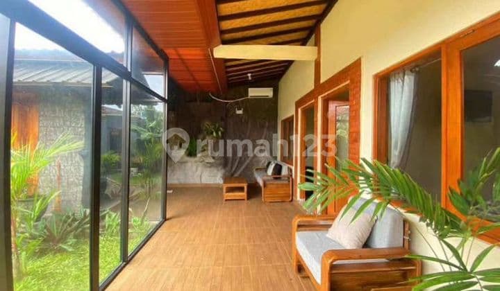 3 bedrooms villa no pool with huge garden in Sanur