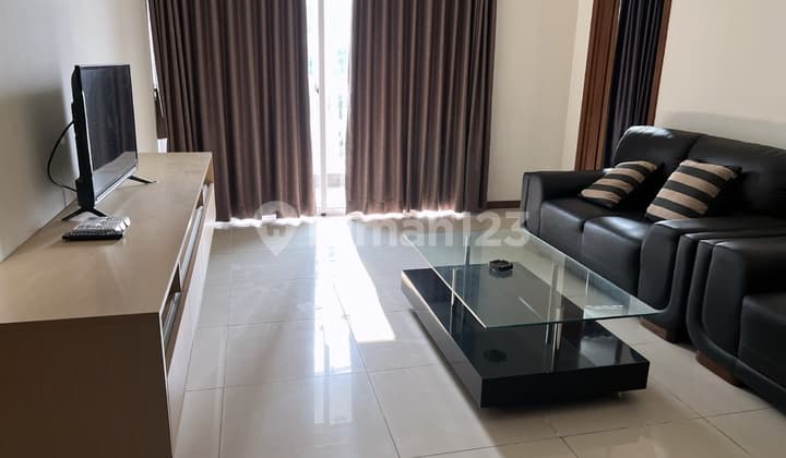 Disewakan 6 Bulanan / Tahunan Kondominium Greenbay Pluit Semi Penthouse 2Br + 1 Full Furnish (Sea View J) Lantai Tinggi View Laut