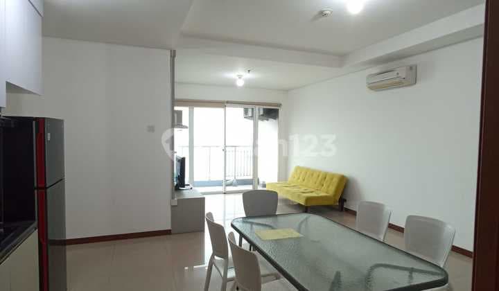 Disewakan Tahunan Kondominium Greenbay Pluit 3Br Furnish (Sea View L) Lantai Sedang View Laut