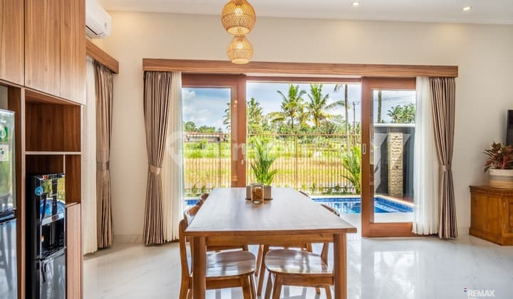 Villa With Beautiful Rice Field Views, In Pejeng Forsale.