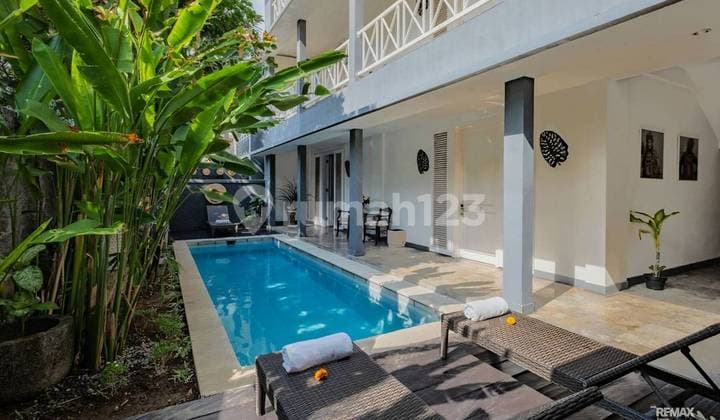 3-Story Hotel with Restaurant, for Sale in Seminyak.