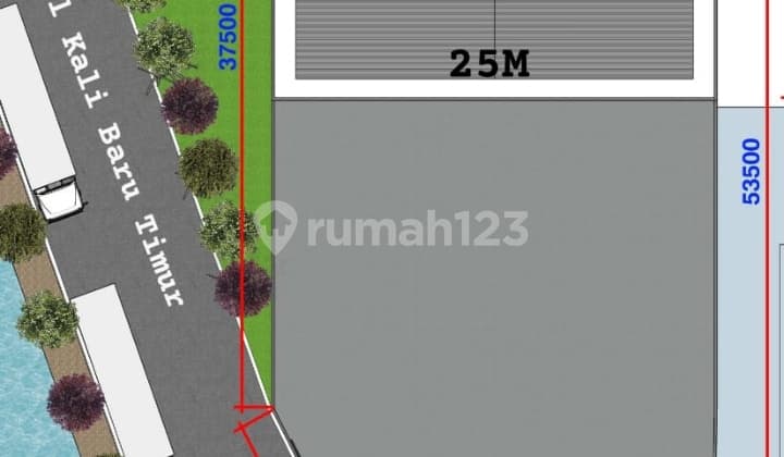 Land for Sale Location Near Elang Laut Pik