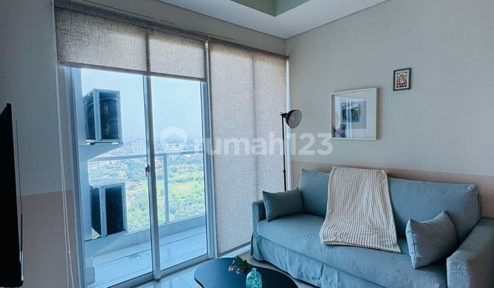 For Sale Puri Mansion Tower Amethys Apartment | Area 68 m2 | 3 BR, 2 Bath | PPJB | Fully Furnished | 33rd Floor | Price 1.1 Billion negotiable