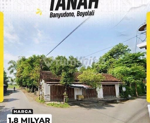 Tanah Banyudono Boyolali Bonus Bangunan