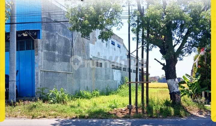 Tanah Dijual Strategis Jl. Raya Sidan Polokarto Sukoharjo