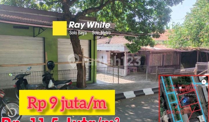 Tanah Tengah Kota Sukoharjo Akses Truk Cocok Untuk Usaha Kuliner