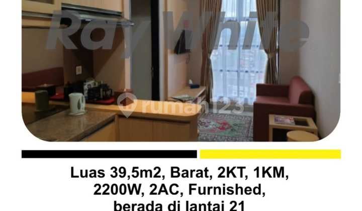 Apartemen Khayangan Siap Pakai Strategis Dekat Mall