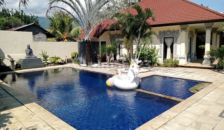 For Sale 6 Br Villa With Ricefield And Mountain View In North Bali