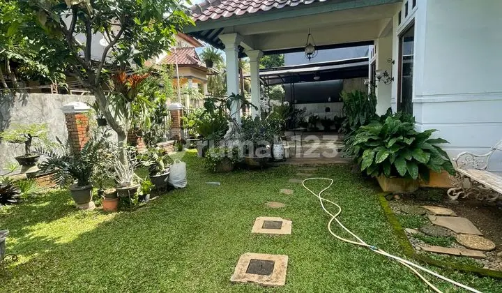 For Sale: House in Cirendeu, Spacious Land, Green Area, Corner Position