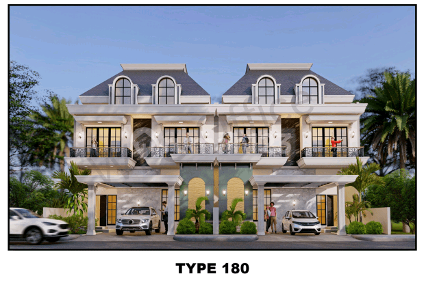 Rumah Primary 2 Lantai Design Modern Type 180 di Bukittinggi Sumatera Barat