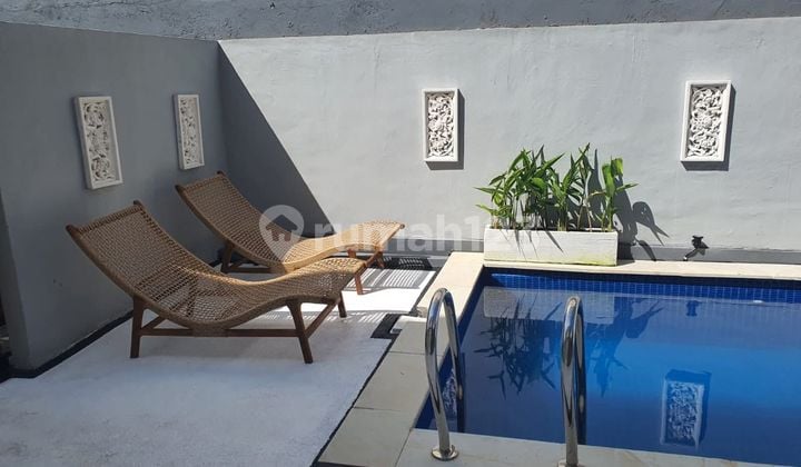 Rumah Semi Villa With Pool Siap Huni Area Taman Griya Jimbaran