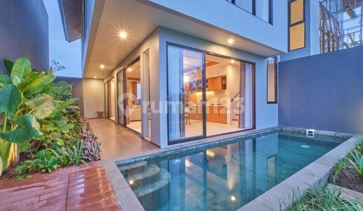Modern View New Villa Rice Field One Gate Area Ubud Bali