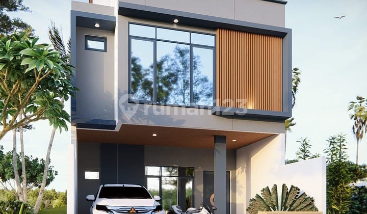 Rumah Baru Modern Area Gatsu Timur Dekat Living World Mall