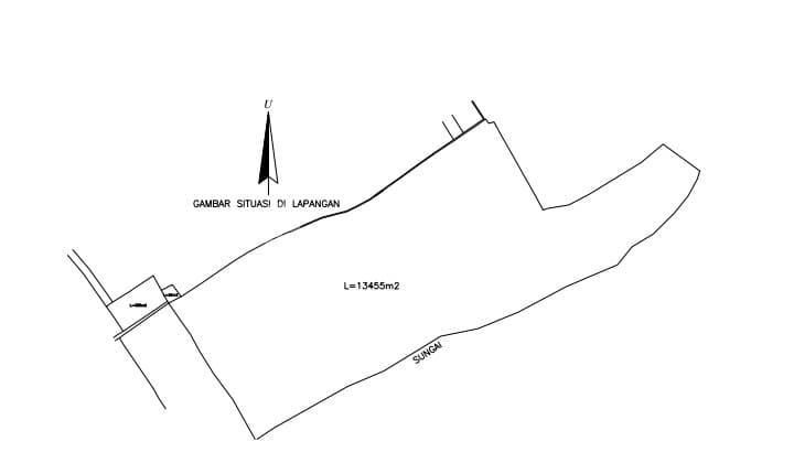 1.3 Hectare Land in Pandak, Bandung, Kediri, Tabanan