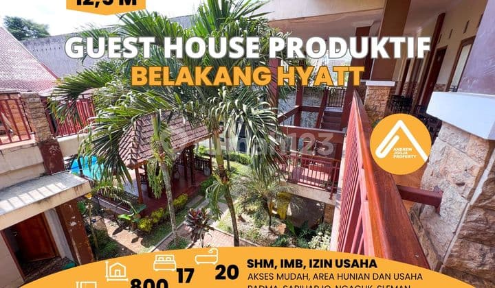 Productive Guest House Behind Hyatt Palagan