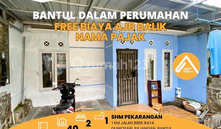 Jual Rumah Guwosari Bantul Dalam Perumahan Free Biaya Lain lain