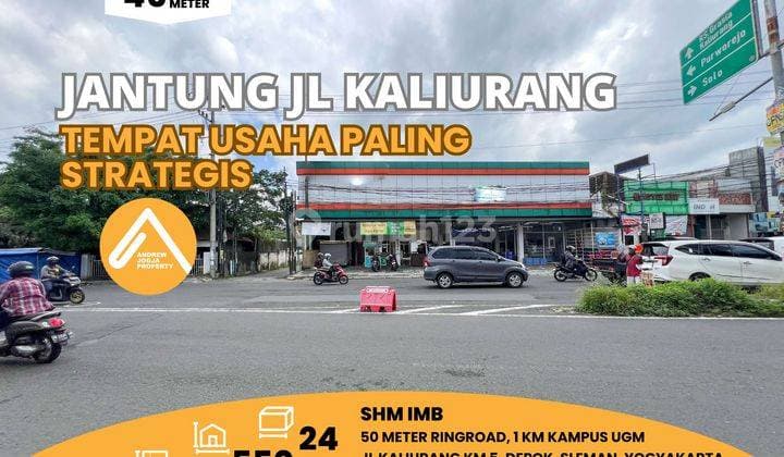 For Sale: Kaliurang Road Business Space, Just Steps from Ringroad, Strategic Location