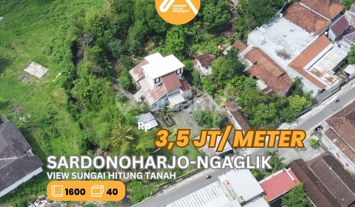Jual Tanah Pekarangan Bonus Bangunan Selatan Uii Jalan Kaliurang Km 13
