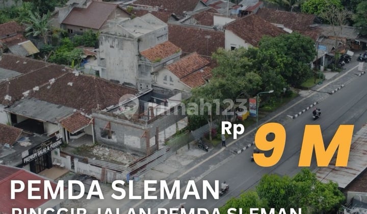 Jual Tanah Pinggir Jalan Pemda Sleman 2 Muka Paling Strategis