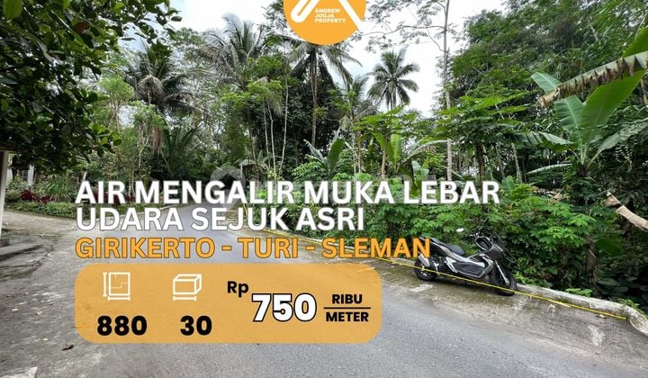 Turi Girikerto Homestead Land with Flowing Fresh Water