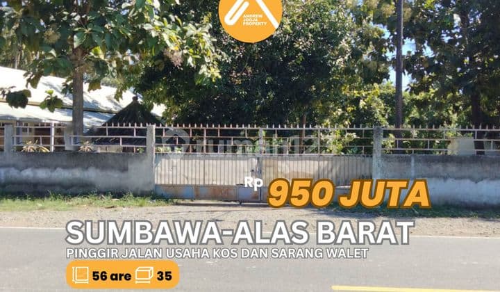 Jual Bangunan Sarang Walet Beserta Kosan 7 Pintu